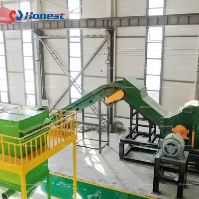 Eddy Current Separator for Metals Aluminum Window Frame Recycling Crushing Machine
