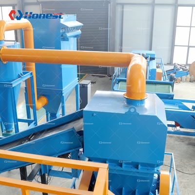 Eddy Current Separator for Metals Aluminum Window Frame Recycling Crushing Machine
