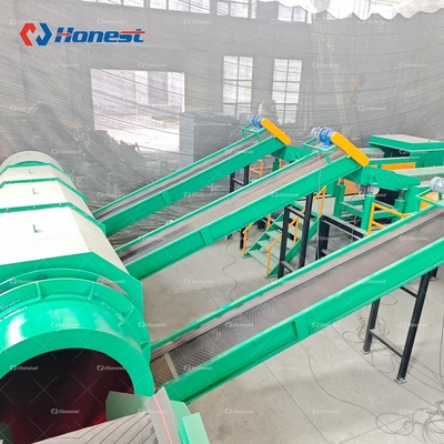 Automotive Shredder Residue Recycling Machine Scrap Steel Recycling Plant ASR Recycling Crushing Machine