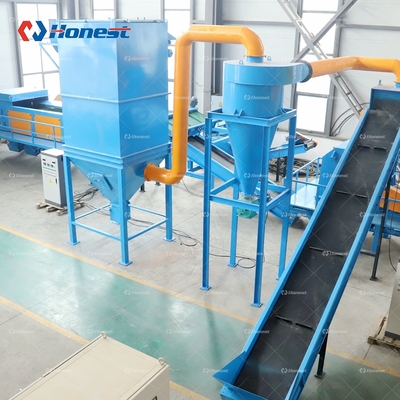 Automotive Shredder Residue Recycling Machine Scrap Steel Recycling Plant ASR Recycling Crushing Machine