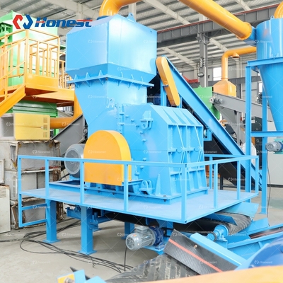 Metal Recycling Equipment Scrap Metal Shredder Machine Stainless Steel Iron Drum Shredders