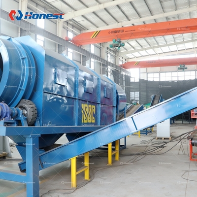 Metal Recycling Equipment Scrap Metal Shredder Machine Stainless Steel Iron Drum Shredders