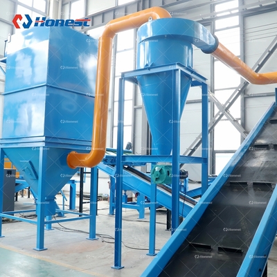 High-efficiency Scrap Metal Sorting Crushing Equipment Scrap Steel Tailings Crushing and Separation Line