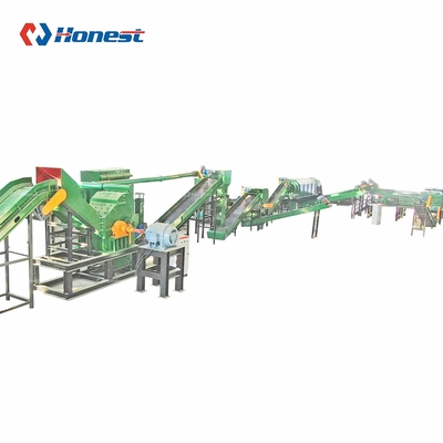 All-in-one Scrap Steel Shredding and Recycling Machine Steel Scrap Crushing and Separation System