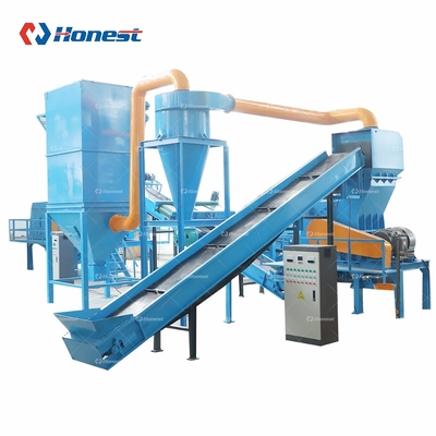 All-in-one Scrap Steel Shredding and Recycling Machine Steel Scrap Crushing and Separation System