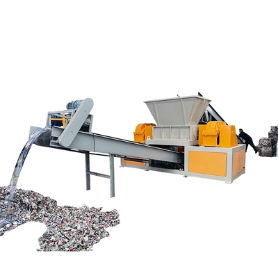 Hydraulic Municipal Waste Shredder/crusher Machine Textile Shredder Plastic Bag Karton Shredder Old Clothes Shredding Machine