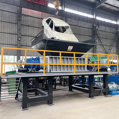 Hydraulic Municipal Waste Shredder/crusher Machine Textile Shredder Plastic Bag Karton Shredder Old Clothes Shredding Machine
