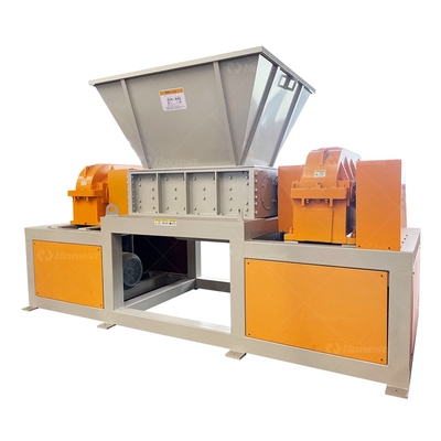 Scrap Metal / Food Waste / Steel Iron Filings/ Hydraulic Car Bicycle / Aluminum Engine Block Straw Double Shaft Shredder