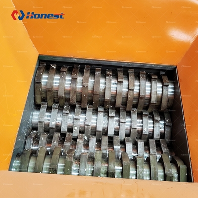 Industrial Double Shaft Bicycle Motorcycle Car Engine Scrap Electric Car Body Crushing Steel Scrap Metal Crusher Shredder Price