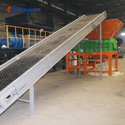 Industrial Double Shaft Bicycle Motorcycle Car Engine Scrap Electric Car Body Crushing Steel Scrap Metal Crusher Shredder Price