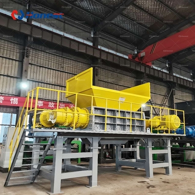 Scrap Car Shell Crushing Recycling Line Engine Block Crusher Machine Aluminum Wheel Rim Shredder for Sale