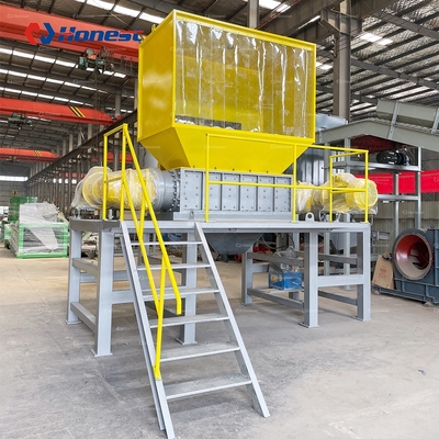 Scrap Car Shell Crushing Recycling Line Engine Block Crusher Machine Aluminum Wheel Rim Shredder for Sale