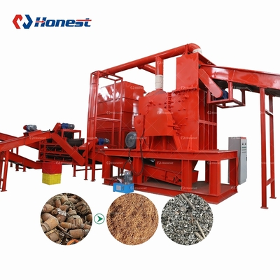 Factory Sale Scrap Steel Iron Aluminum Motor Stator Scrap Recycling Equipment Crusher