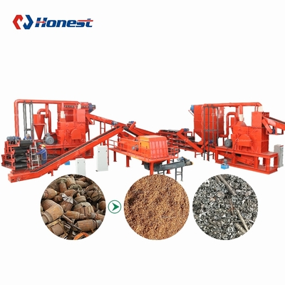 Scrap Steel Iron Aluminum High Quality Motor Stator Shredder HDD Hard Disk Circuit Board Scrap Recycling Machine Hammer Mill