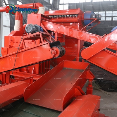 Large Production Capacity Metal Recycling Crusher Waste Motor Stator Rotor Recycling Plant Scrap Metal Crusher Production Line