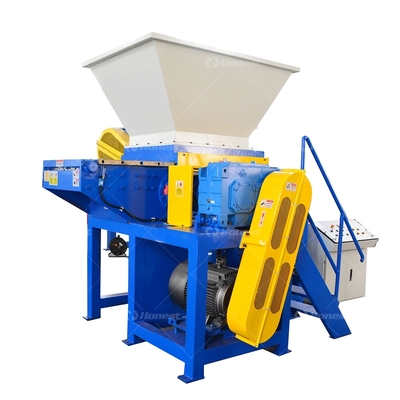 Compact Single Shaft Shredder Machine for Municipal Solid Waste and Biomass Processing