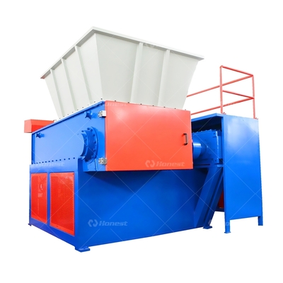 Compact Single Shaft Shredder Machine for Municipal Solid Waste and Biomass Processing