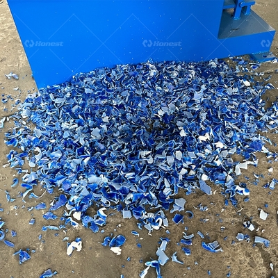 Compact Single Shaft Shredder Machine for Municipal Solid Waste and Biomass Processing