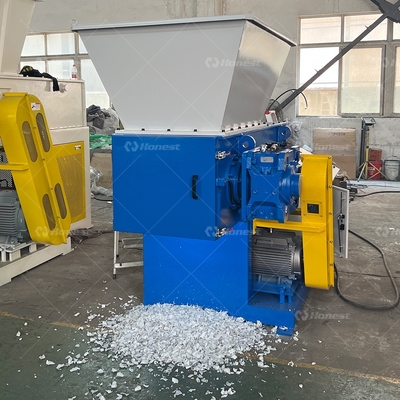 Compact Single Shaft Shredder Machine for Municipal Solid Waste and Biomass Processing