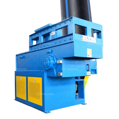 Compact Single Shaft Shredder Machine for Municipal Solid Waste and Biomass Processing