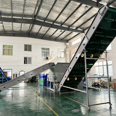 High Efficiency Single Shaft Shredding Machine Municipal Solid Waste Recycling Quiet Operation Discount Price