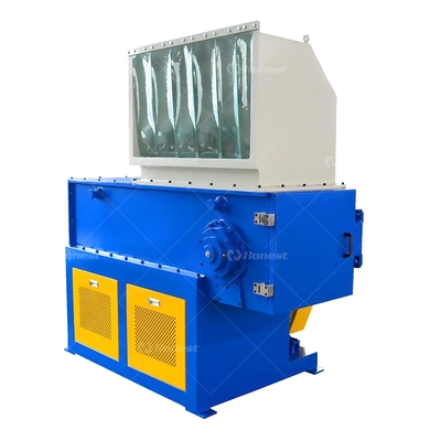 Single Shaft Shredder for Plastic Rubber Wood Waste Custom Blades Low Speed High Torque Cheap Price