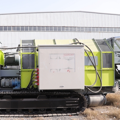 Heavy Duty Mobile Garbage Shredder Track Shredder Metal Shredder Machine Construction Waste Crusher