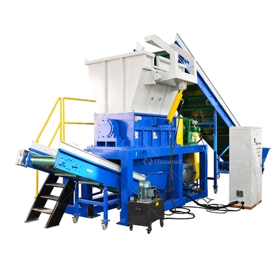 Industrial Dual Shaft Shredder Machine Metal/Tire/Plastic Hydraulic System Shredding Crusher Machine