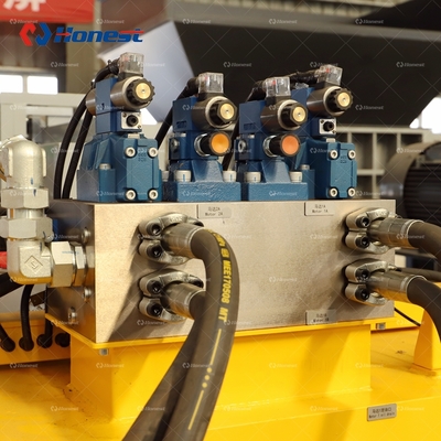 Hydraulic Scrap Metal Recycling Crusher Shredder Machine Automatic with Double Shaft Design Waste Liner Shredding