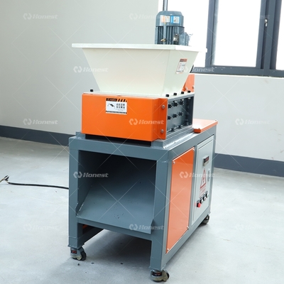 High Efficiency Small Double Shaft Scrap Steel Drum Metal Pipes Shredder for Sale in Good Price
