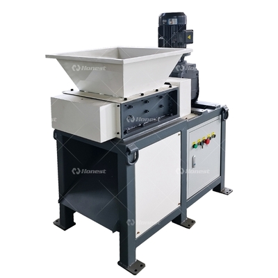Mini Paper Shredder Carton Shredding Machine Paper Double Shaft Shredder Machinery