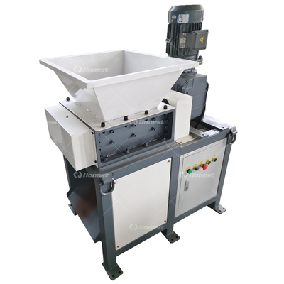 Mini Paper Shredder Carton Shredding Machine Paper Double Shaft Shredder Machinery