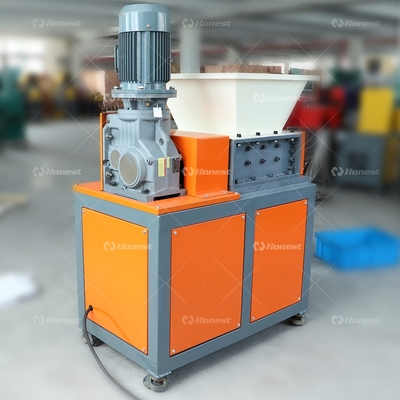Mini Paper Shredder Carton Shredding Machine Paper Double Shaft Shredder Machinery