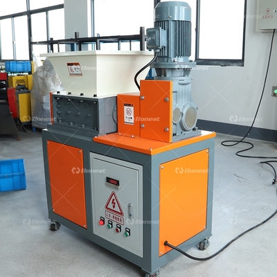 Mini Paper Shredder Carton Shredding Machine Paper Double Shaft Shredder Machinery