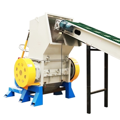 New Design Double-Used Automatic PP Plastic Waste Crusher Shredder Machine ABS PVC PET Bottle Crusher Bearing Core Motor