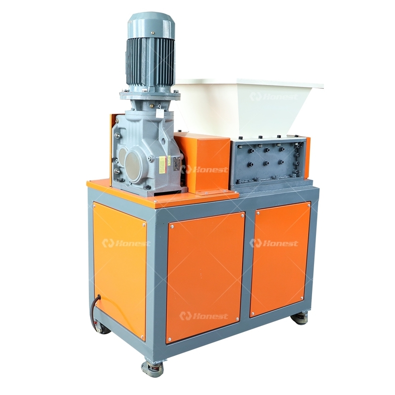 High Efficiency Small Double Shaft Scrap Steel Drum Metal Pipes Shredder for Sale in Good Price